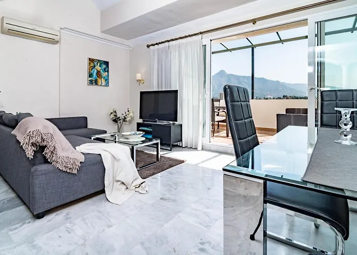 Apartment Spacious 2 Bedroom In Puerto Banus With A Private Terrace And Mountain Views